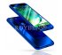 360° kryt zrkadlový iPhone 5/5S/SE - modrý